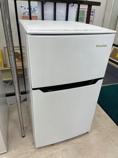 Hisense 2ドア冷蔵庫 2020年製 HR-B95A 93ℓ (ドリーム尼崎1号館