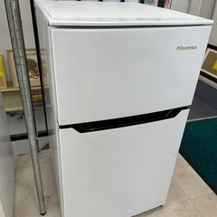 Hisense 2ドア冷蔵庫 2020年製 HR-B95A 93ℓ