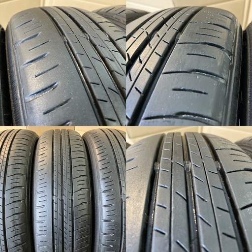 155/70R13 4本／DL ENASAVE EC300+ 6分上 A4878-91 (ファイヤー 