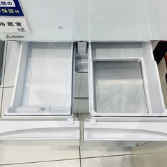 【家電6ヶ月間保証】MITSUBISHI 5ドア冷蔵庫の画像