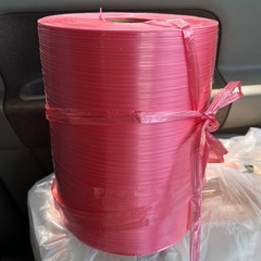 荷造り用PPひも 赤と
白 の画像