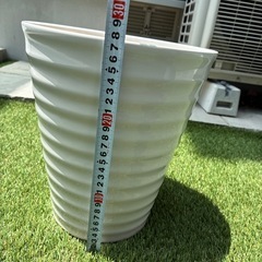 植木鉢 陶器 花瓶 高さ約28cm の画像