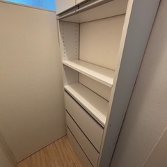 突っ張り　薄型　ランドリー収納　脱衣所　洗面所