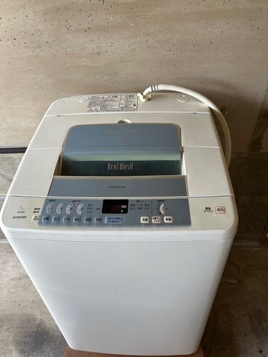 美品　日立洗濯機 ビートウォッシュ 8k