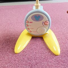 やわらかガラガラメリーデラックスプラス（中古美品　動作確認済）折りたたみベビーベッドにも対応(^^♪の画像