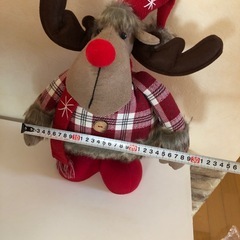 極美品、クリスマス足が伸びるトナカイの画像
