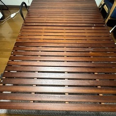折りたたみセミダブルベッド