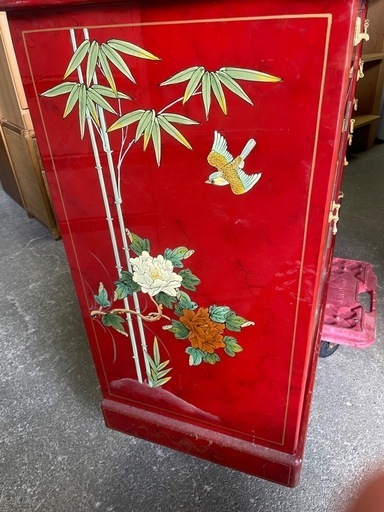 ヴィンテージ 中華家具 ローボード 棚 チェスト