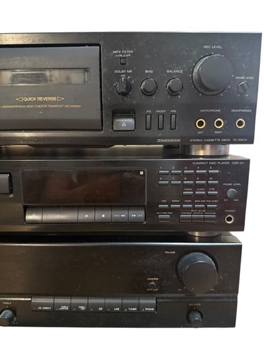その他 3点 SONY TC-RX711 CDP-311 SANSUI AU-α117K