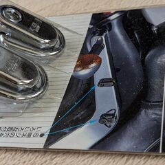 2輪そして4輪にも使えるカーゴフック‼　シルバーの画像
