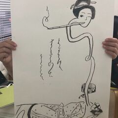 【アトリエべる王子・東十条教室】🎨🌸△と○と⬜︎で、レッツスタンプ‼️😆の画像