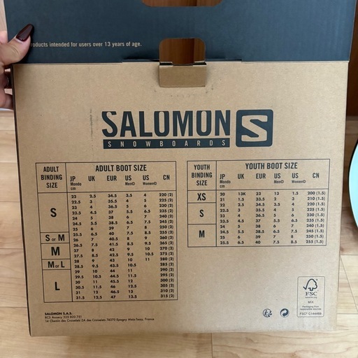 SALOMUN スノーボード【レギュラー】