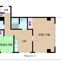 富士山ビューの東南角部屋のお部屋、遂に空きました！ 朝霞市民まつり「彩夏祭」の花火や戸田橋花火大会も広々バルコニーから鑑賞出来ます♪ - 不動産