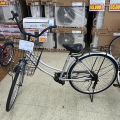 自転車 26インチ シルバー TJ12041