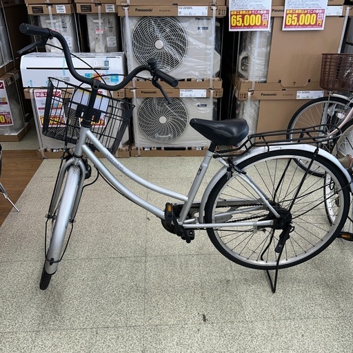 リユースのサカイ東金店 自転車 26インチ シルバー TJ17921 自転車 26インチ シルバー TJ12041 (リユースのサカイ東金) 東金の