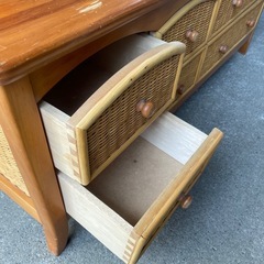 ラタン　チェスト
の画像