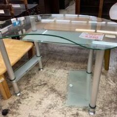 ID:138277　ＰＣデスク（ガラス）