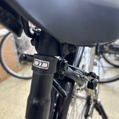 自転車 27インチ 黒 TJ12042の画像