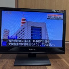 ORION社製19インチ液晶テレビの画像