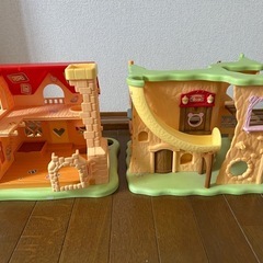 お譲り先決まりました　ハムちゃんずのおうち2つの画像