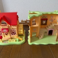 お譲り先決まりました　ハムちゃんずのおうち2つの画像