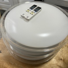 日立　IR-A05HS LEDシーリングライト3つリモコン2つ付き