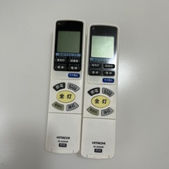 日立　IR-A05HS LEDシーリングライト3つリモコン2つ付きの画像