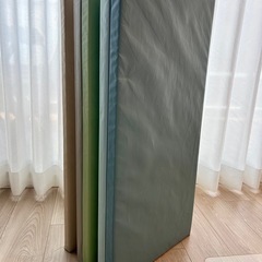 IKEA イケア  折りたたみ式ジムマット, ブルーの画像