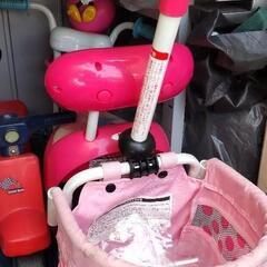 三輪車（手押し、自走両方可能）　ミニー