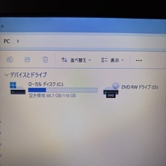 【Win11】東芝 B 第4世代i5 SSDの画像