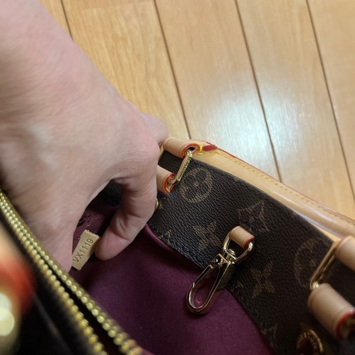 受渡し決まりました、ヴィトンバッグ