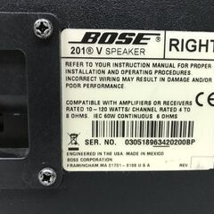 【売約済】BOSE スピーカーペア 201Vの画像