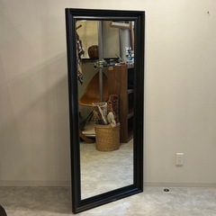姿見　スタンドミラー　鏡　IKEA ヘムネスミラー