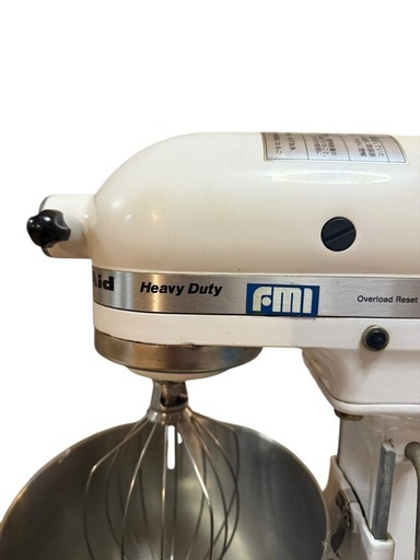 KitchenAid KSM5 キッチエイド スタンドミキサー ホワイト