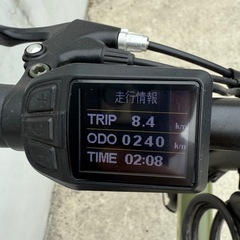 【美品】福岡 低走行車 PYKES PEAK X20 E-BIKE 電動自転車の画像