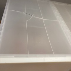 無印　MUJI　3セット　ポリプロピレン　衣装ケース　　中 約幅４０×奥行６５×高さ２４ｃｍ 商品番号84835216の画像