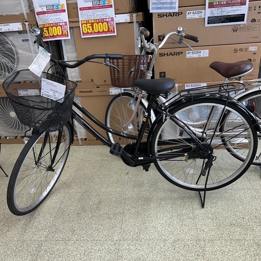 自転車 27インチ 黒 TJ12045