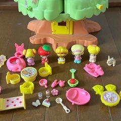 こえだちゃん木のお家＆りんごちゃんりんごのお家の画像