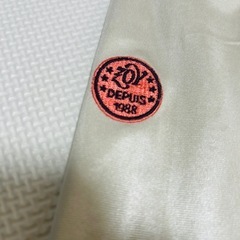 ZOY Lサイズ ライトベージュ×ピンク　ジップアップジャケット の画像