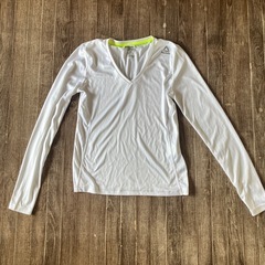 美品　Reebok 長袖　ロンT ランニングシャツ