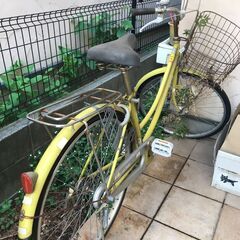 中古自転車（相当古い）