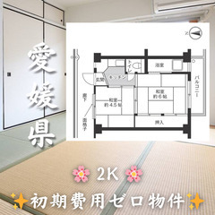 【愛媛県】2K・学生相談◎