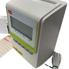 ★MAX タイムレコーダー 4回印字 ER-60SU 打刻専用 店舗用品 タイムカード ★の画像