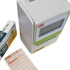 ★MAX タイムレコーダー 4回印字 ER-60SU 打刻専用 店舗用品 タイムカード ★の画像
