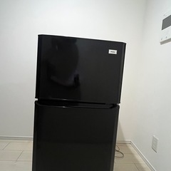 106L 冷蔵冷凍庫　黒(ブラック)