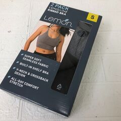 Lemon. レモン レディース リブロングラインブラ 2枚組 ...