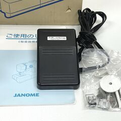 良品　JANOME 電動ミシン フットコントローラータイプ JN508DXの画像