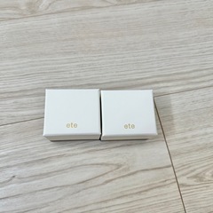 ete ピアス　ギフトボックス