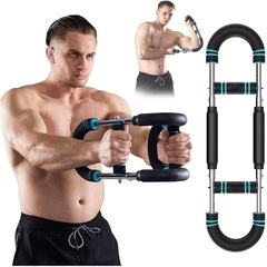 BKJANYO 筋トレ器具 アームバー 胸筋トレーニング器具 筋...
