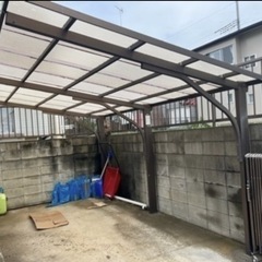 終了カーポートの画像